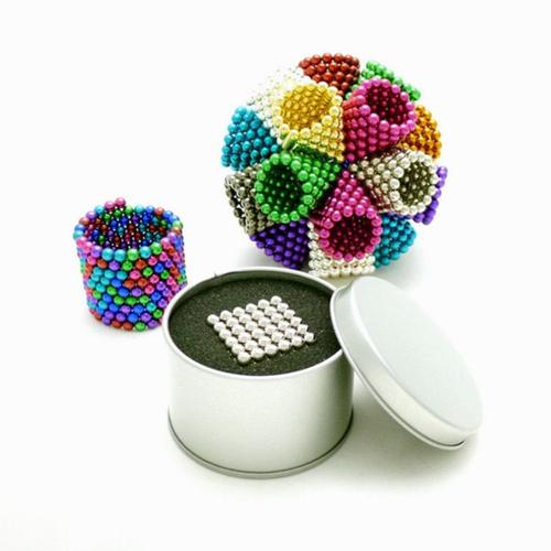 巴克球磁力魔力磁铁球减压金属球5mm216颗钕铁硼磁球工厂批发
